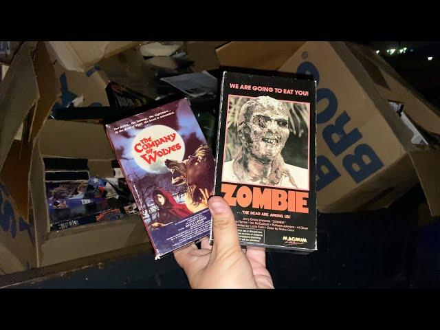 Best Dumpster Dive Ever! VHS Gold!!