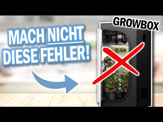 GROWBOXEN: Vermeide DIESE 9 Fehler !