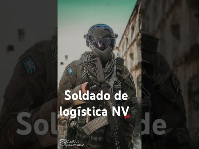 Sou gerente de Soldados de Logística da NV