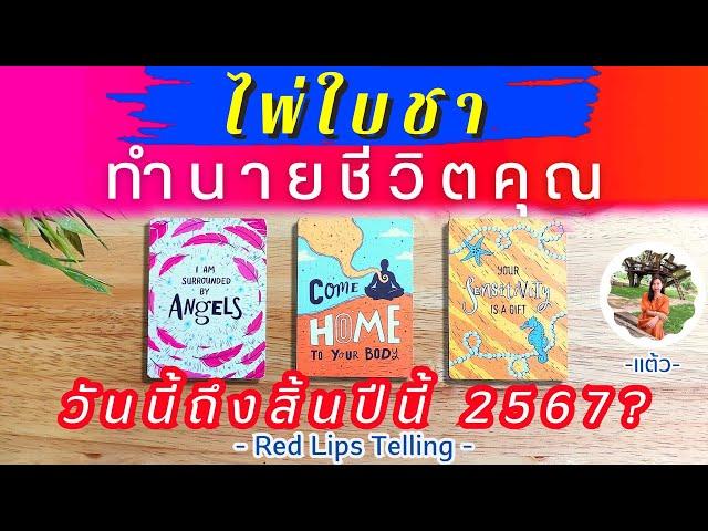 Pick A Card : ไพ่ใบชา ทำนายชีวิตคุณ วันนี้ถึงสิ้นปีนี้ 2567?