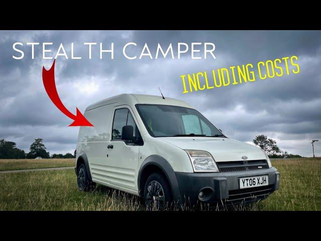 Stealth Van Tour // Low cost // Ford Transit Connect // Self Build