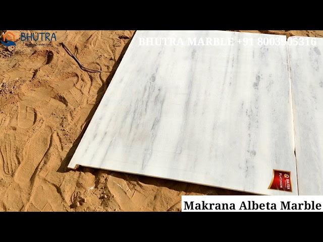 Makrana Albeta Marble, White Marble, Best Marble For Flooring, Bhutra Marble,