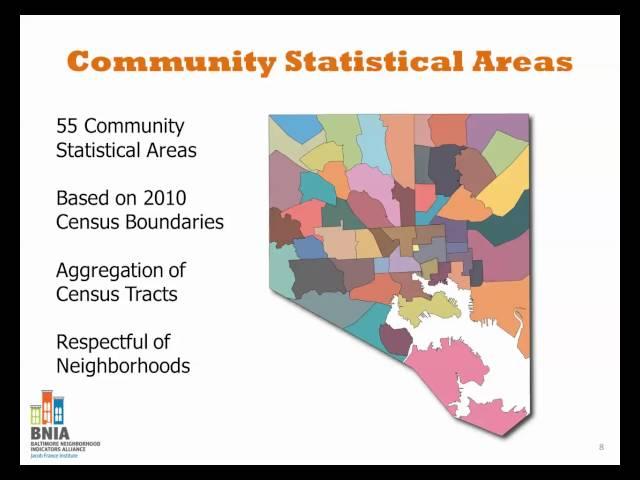 Introduction to The Baltimore Neighborhood Indicators Alliance