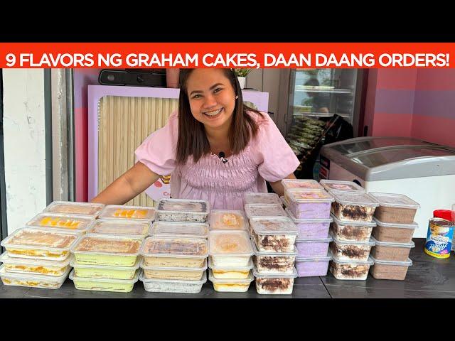 Graham Cakes in 9 Flavors, Daan daang orders ang nakukuha, 50k na PART TIME PALANG!