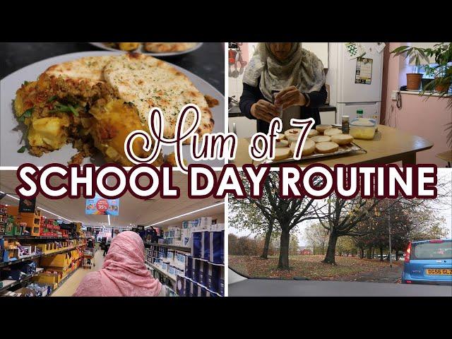 Daily School Routine of a Muslim Mum of Seven