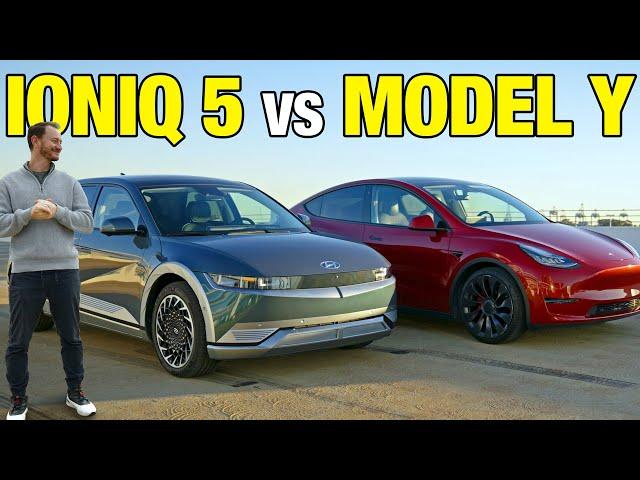 Tesla Model Y vs. Hyundai Ioniq 5 | Electric SUV Comparison | Price, Range, Performance & More