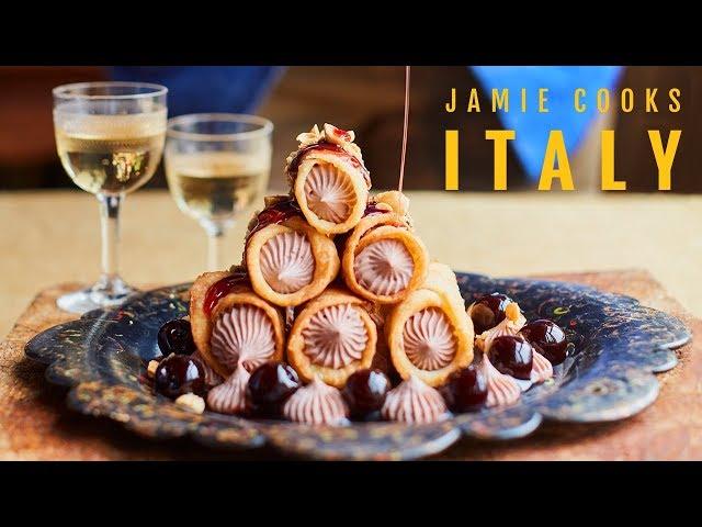 Jamie Cooks Italy | Prawn & Tuna Pasta, Stuffed Artichokes & Sweet Sicilian Cannoli