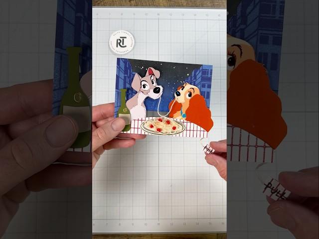 Carbs have a funny way of bringing people together… #cardmaking #asmr #art #disney