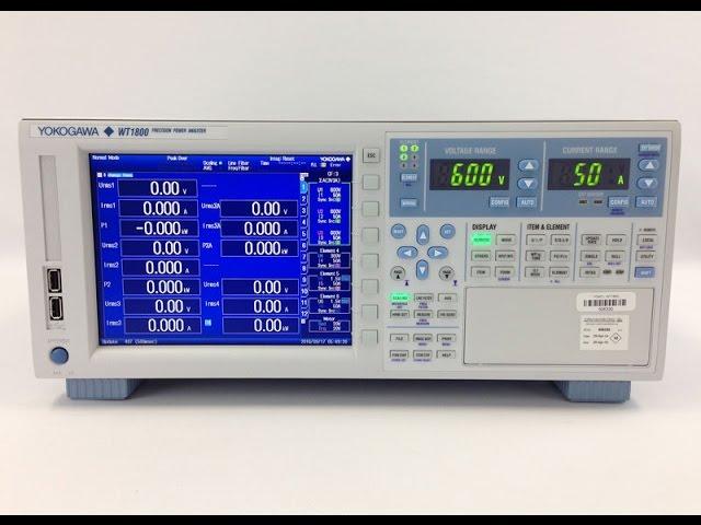 Yokogawa WT1800 Power Analyzer