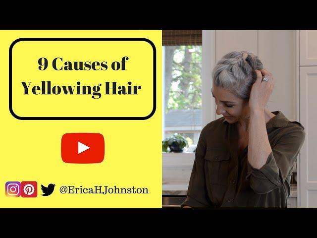 9 Causes of Yellowing Hair on Silver / Grey Hair