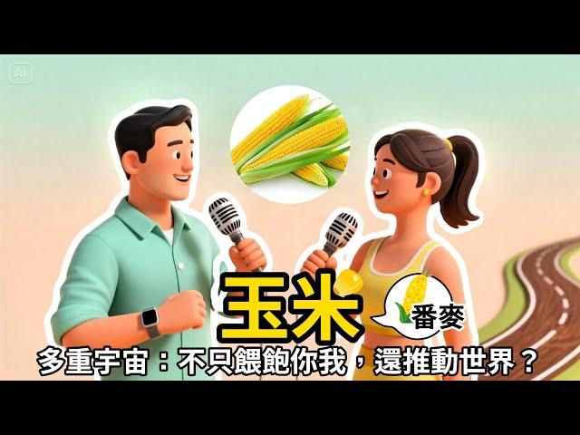 【Podcast】玉米的多重宇宙：不只餵飽你我，還推動世界？｜#用水墨聊養生