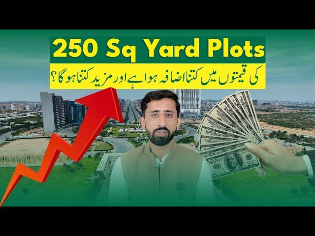 250 Sq Yard Plots Bahria Town| Bahria Town Karachi Plot Prices In January 2025 #realestate #property