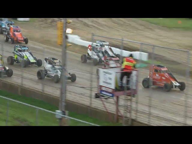 HIGHLIGHTS | Badger Midget A-Main | Angell Park Speedway | 7/28/24