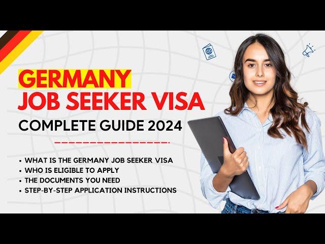 Germany Job Seeker Visa 2024 - Work in Germany without a Job Offer