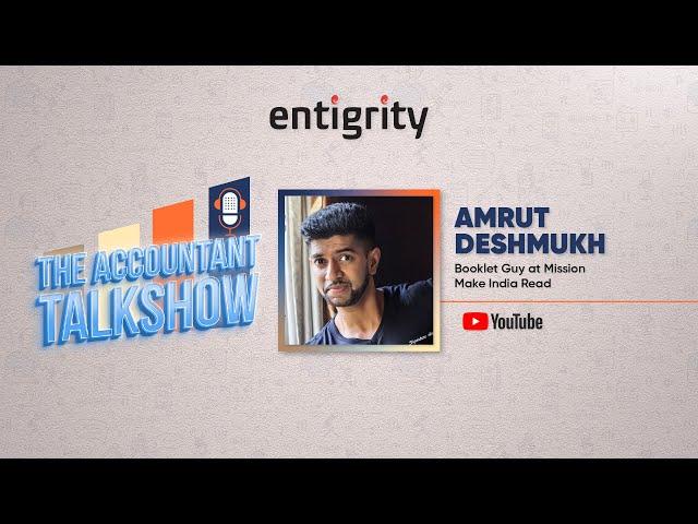 The Accountant Talk Show with Amrut Deshmukh aka The Booklet Guy  | 𝐄𝐍𝐓𝐈𝐆𝐑𝐈𝐓𝐘™ Offshore Staffing