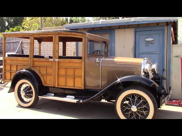 Ford model "A" Station wagon. (Woody)