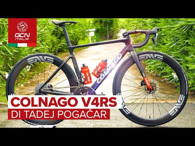 La Colnago V4RS di Tadej Pogačar | Biciclette dei professionisti