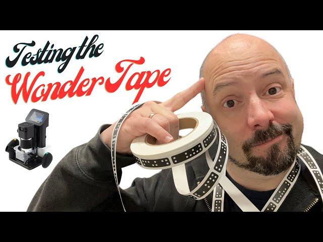 Testing the Wonder Tape, an alternative vinyl tape compatible with the Shaper Origin #shaperorigin