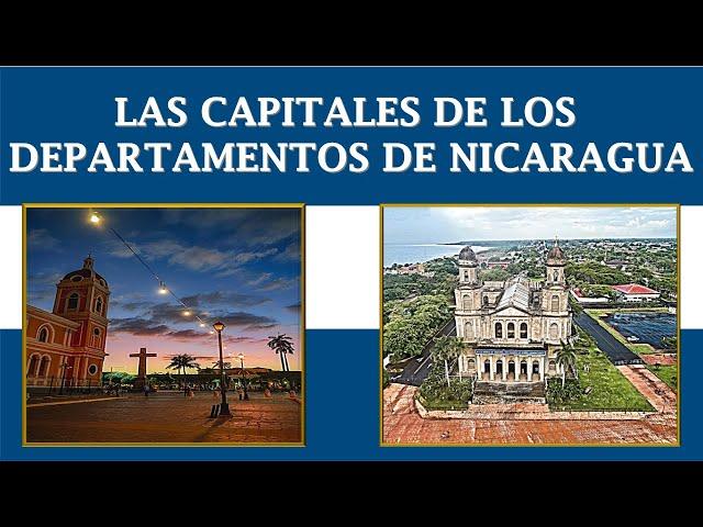 Capitales de los Departamentos de Nicaragua