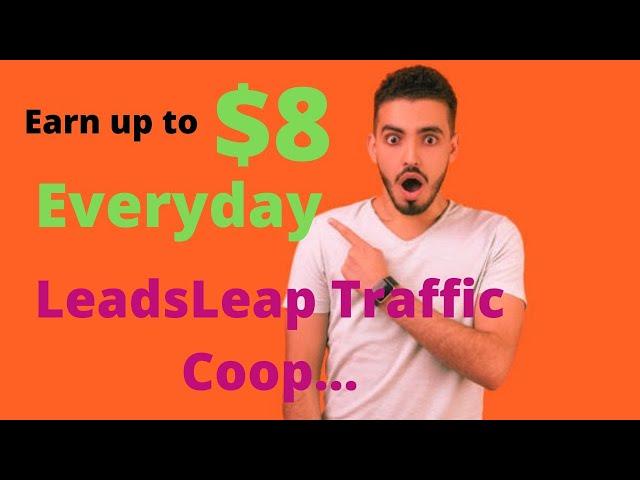 How to earn up to $8 every day with LeadsLeap