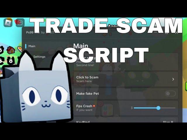 [️Pet simulator 99] New Trade Scam Script ️Working All Executor! *prison*