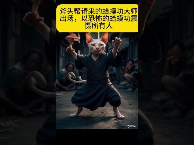 功夫（萌宠版）  #动物视界 #功夫 #電影改编