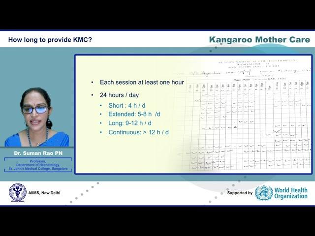 KMC for Essential care of small newborn