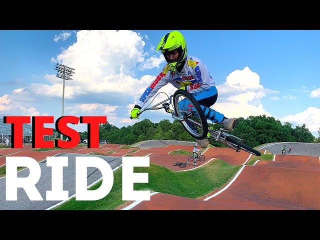 Supercross BMX SX250 BMX Test ride - Chromoly BMX race bike!