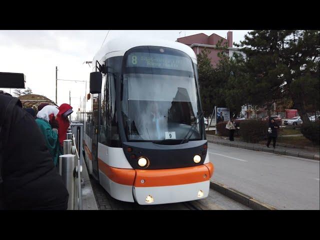 Eskişehir'de Tramvayla SSK - Batıkent Arasında Seyahat