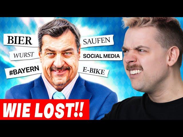 Markus Söder ist so ein Fiebertraum  - React