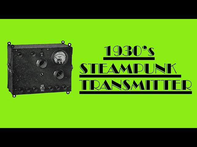 1930's Steampunk Transmitter