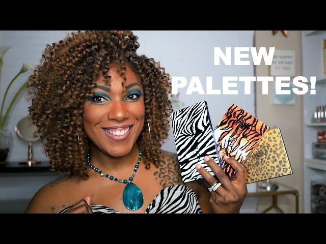 NEW!!!  Makeup Revolution WILD ANIMAL Palettes!!  1ST Impression & SWATCHES