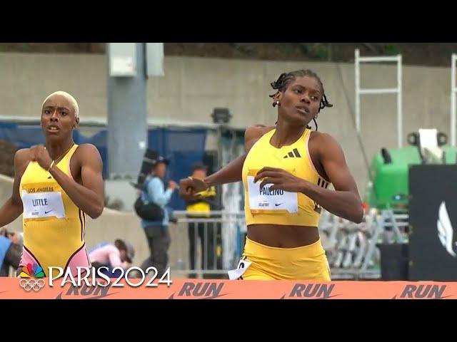 World champion Marileidy Paulino wins women's 400m at USATF LA Grand Prix | NBC Sports