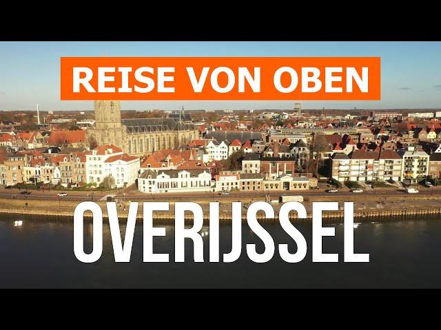 Overijssel von oben | Drohnenvideo in 4k | Niederlande, Provinz Overijssel aus der Luft