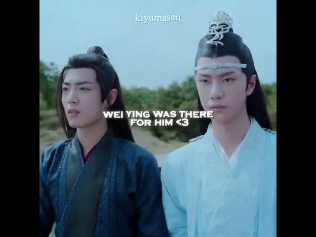 they were always there for each other #subscribers #mdzs #theuntamed #wangxian #xiaozhan #wangyibo