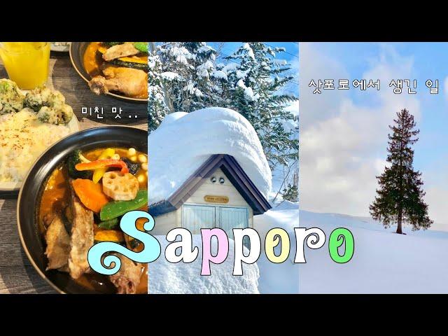 삿포로 여행 브이로그 ️ 이 영상을 본 당신. 삿포로에 가게 됩니다 찐 감탄한 맛집 푼다  Sapporo vlog