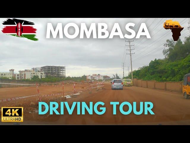  Ongoing Construction of the Mombasa-Malindi Highway [4K]