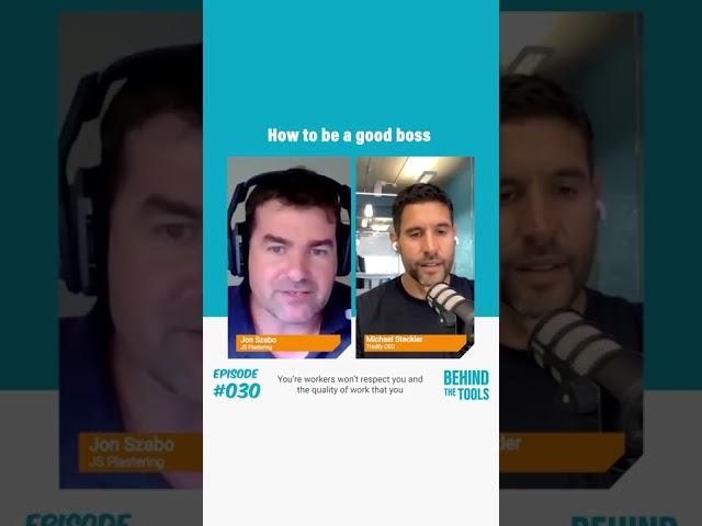 How to be a good boss | Behind the Tools Podcast