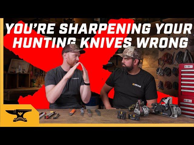 Stop Sharpening Your Hunting Knives Like This!