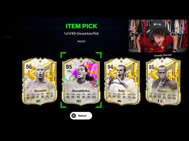 I PACKED R9! 15x 93+ ENCORE ICON PICKS & 90+ PICKS! FC 25 Ultimate Team