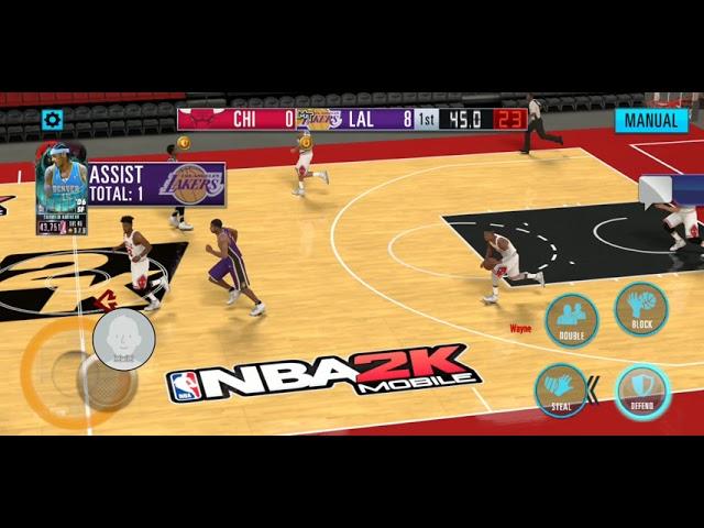 Tim Duncan and David  Robinson gameplay