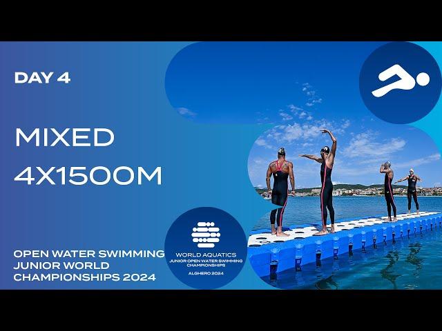 Mixed 4x1500 Relay | Final | World Aquatics Open Water Swimming Junior World Championships 2024