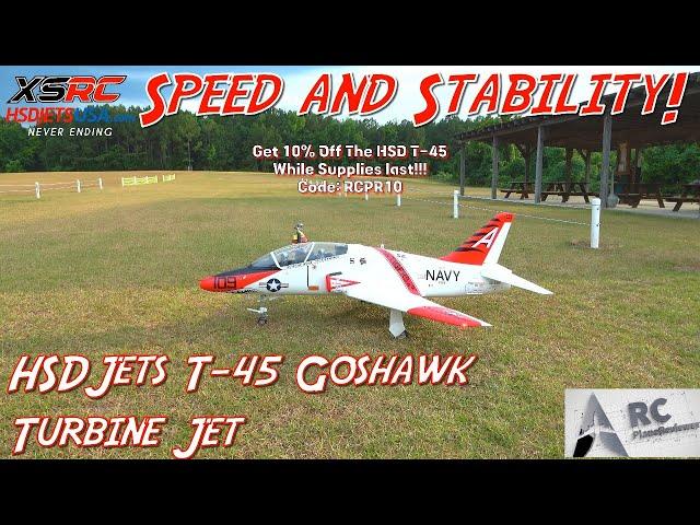 Mastering Speed & Stability with HSD Jets T-45 Goshawk