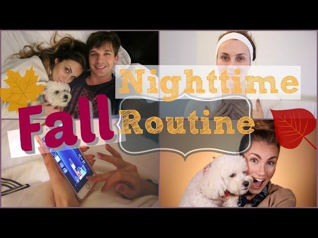 My Fall Night Routine 2016 | Get Unready with Me | Angela Lanter