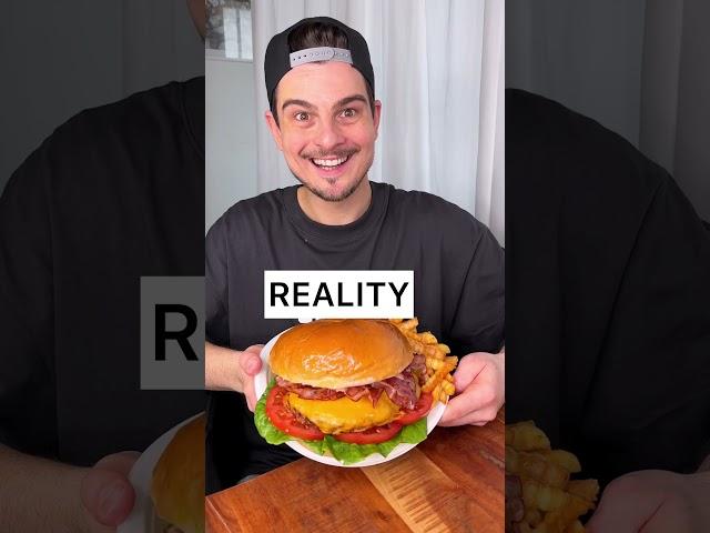 1 super BURGER for 0.5 cents️ | Street food vs reality | CHEFKOUDY