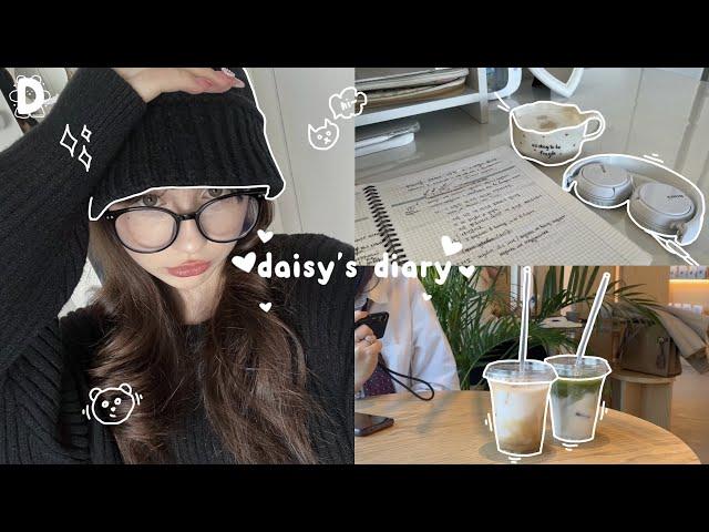 ️DAISY’S DIARY: daily routine, chinese&korean cafes, model shoot etc [ENG/RUS]