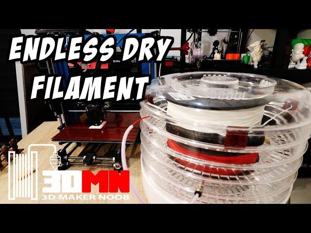 Constant Supply Of Dry Filament  - Dehydraspool 3D Printing Project