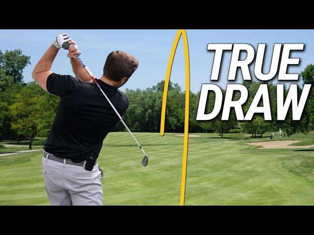 95% of golfers DON'T hit a DRAW | Do this & hit a TRUE DRAW