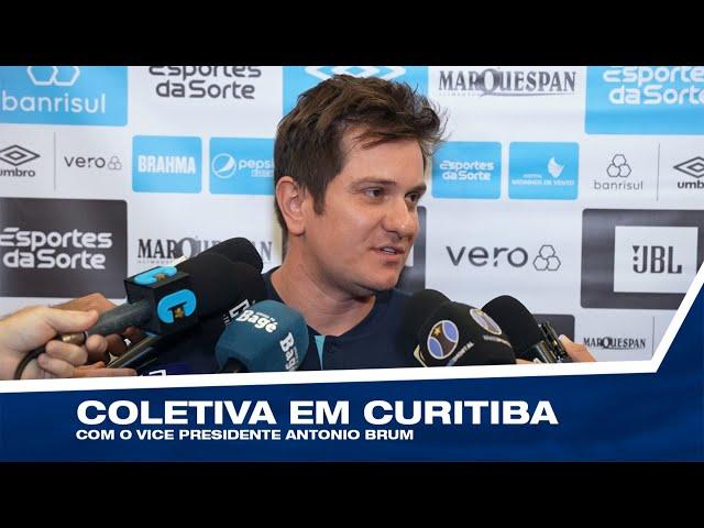 Confira a entrevista coletiva do Vice de Futebol, Antônio Brum - 07/06