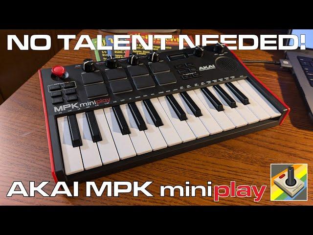  AWESOME MIDI Keyboard for Everyone! The AKIA MPK miniplay